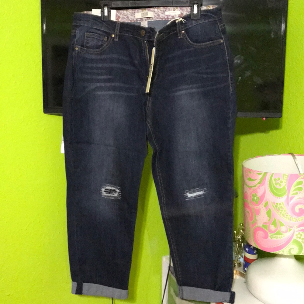 Capri boyfriend jeans